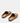 A pair of Steve Madden slip-on mule flats in tan suede, shown from a high-angle view on a light gray background.