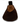 A dark brown suede slip-on shoe with a soft tan interior lining and a black heel pull tab, shown from a front-facing angle on a white background.
