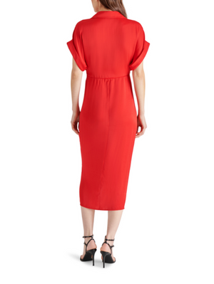 STEVE MADDEN TORI DRESS IN RED