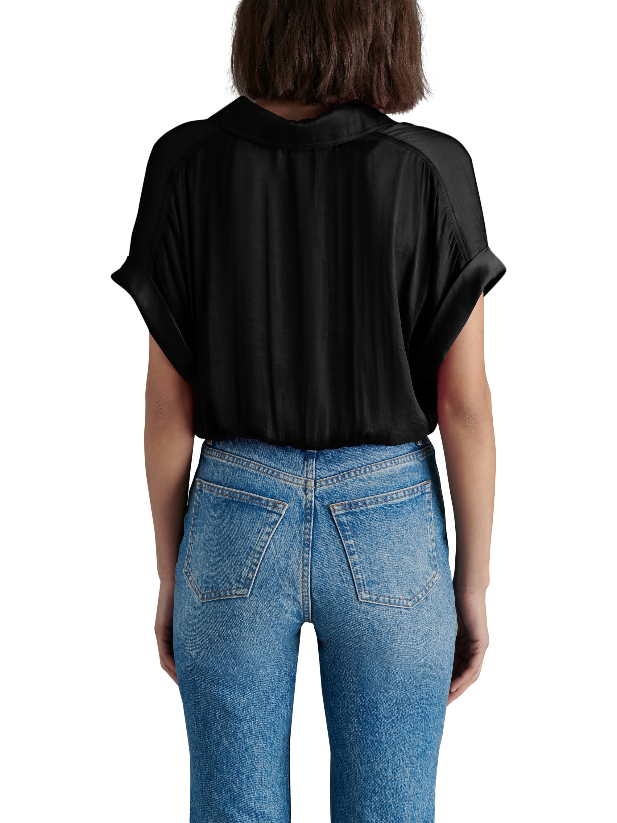 STEVE MADDEN TORI TOP IN BLACK