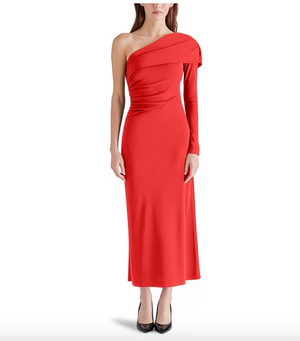 STEVE MADDEN YORK DRESS IN RED