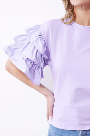 COLLEEN BLOUSE IN LAVENDER