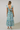 GIANNE FLORAL MAXI DRESS IN BLUE AND GREEN