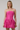 JENNIE STRAPLESS BUBBLE MINI DRESS IN FUSCHIA