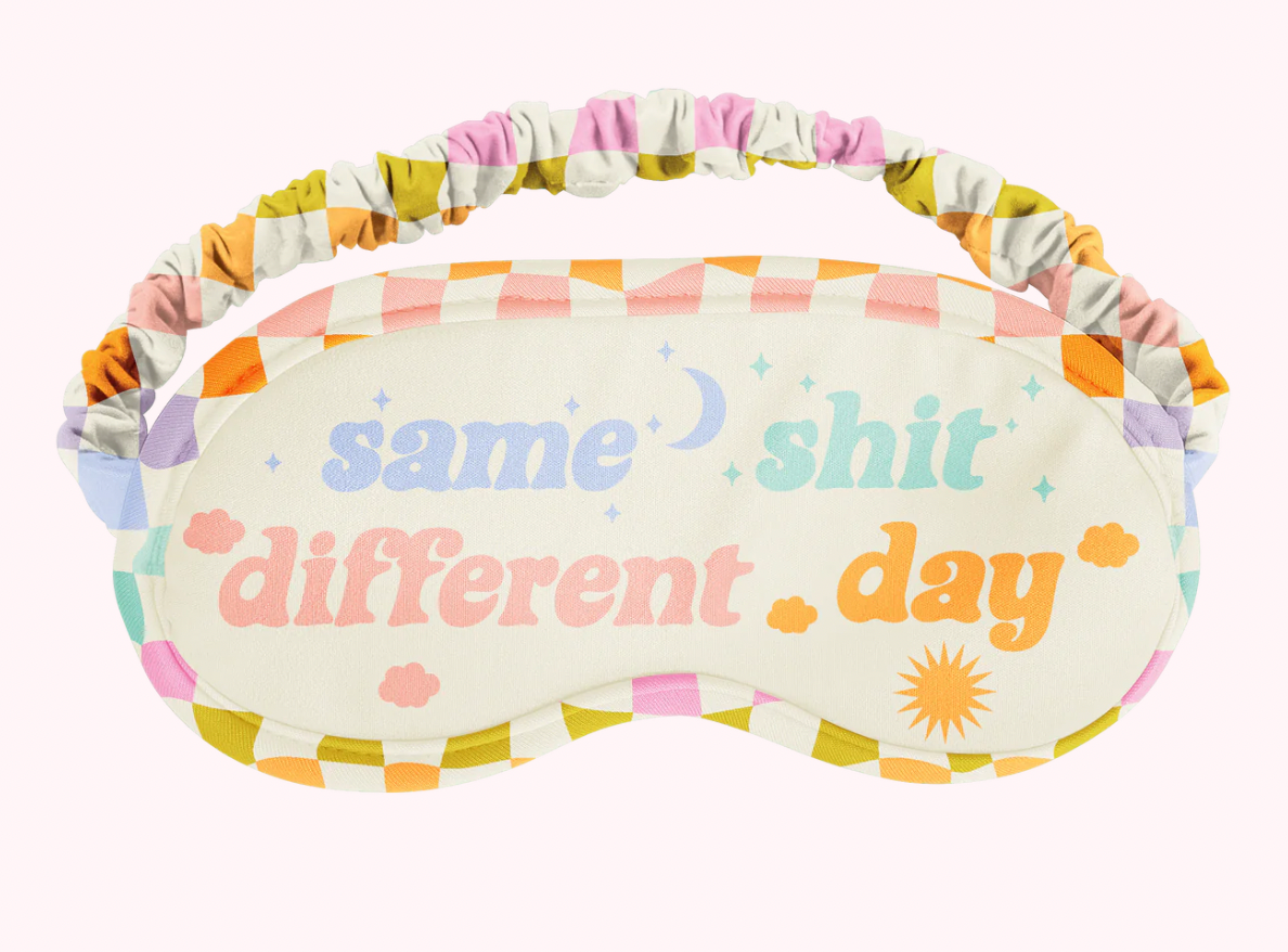 SLEEP MASK IN DIFFERENT DAY