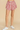 GINGHAM ACCENTED BOW RUFFLE SHORTS IN RED