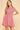 GINGHAM SMOCKED BODICE SHORT SLEEVE DRESS IN RED