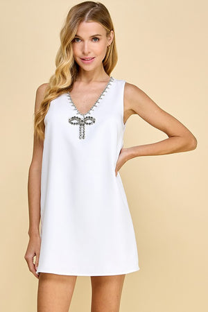 LYDIA LITTLE WHITE DRESS
