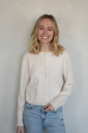 LYRA CARDIGAN IN CREAM