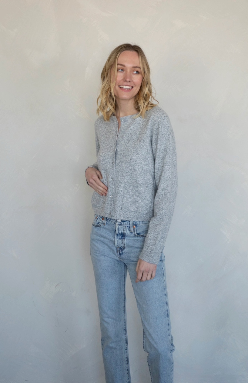 LYRA CARDIGAN IN GRAY