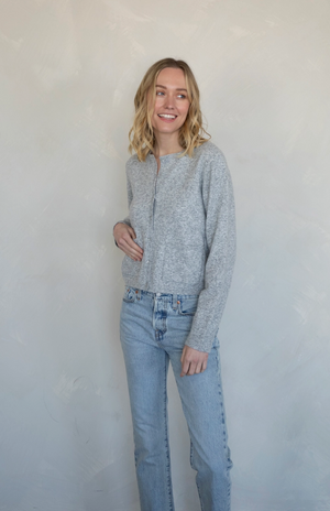 LYRA CARDIGAN IN GRAY