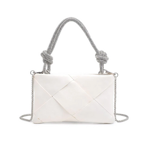 VALKYRIE EVENING BAG IN WHITE