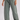 Green wide-leg pants worn by a person on a white background