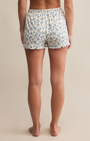 Z SUPPLY AMOUR DITSY SHORT IN CRYSTAL