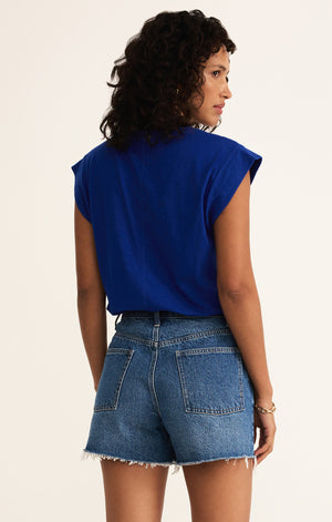 Z SUPPLY CAMINO SLUB TOP IN OCEANSIDE