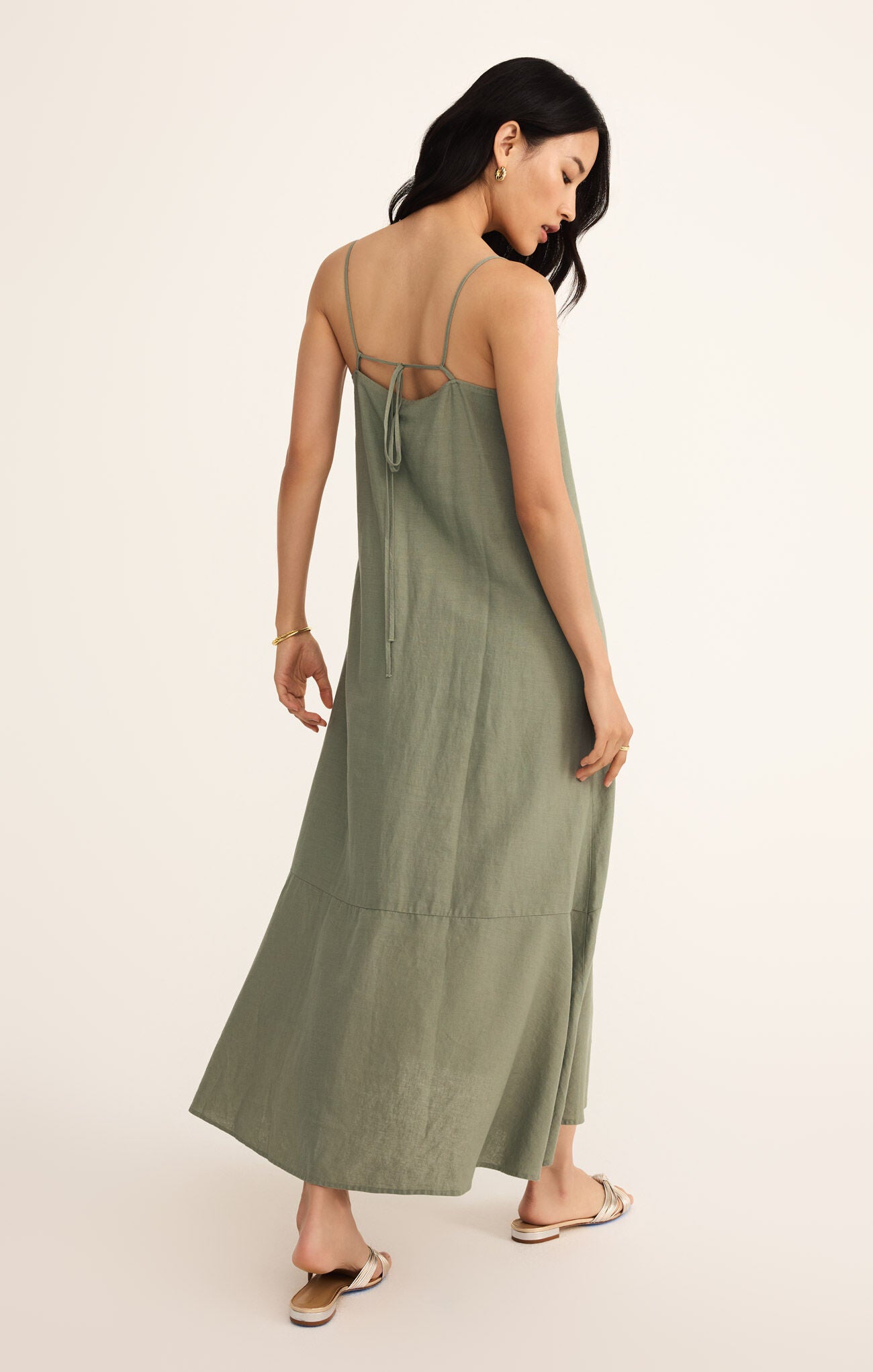 Z SUPPLY COAST MAXI DRESS IN AVOCADO