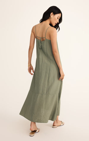 Z SUPPLY COAST MAXI DRESS IN AVOCADO