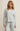 Z SUPPLY HOME TOWN DITSY LONG SLEEVE TOP IN CRYSTAL
