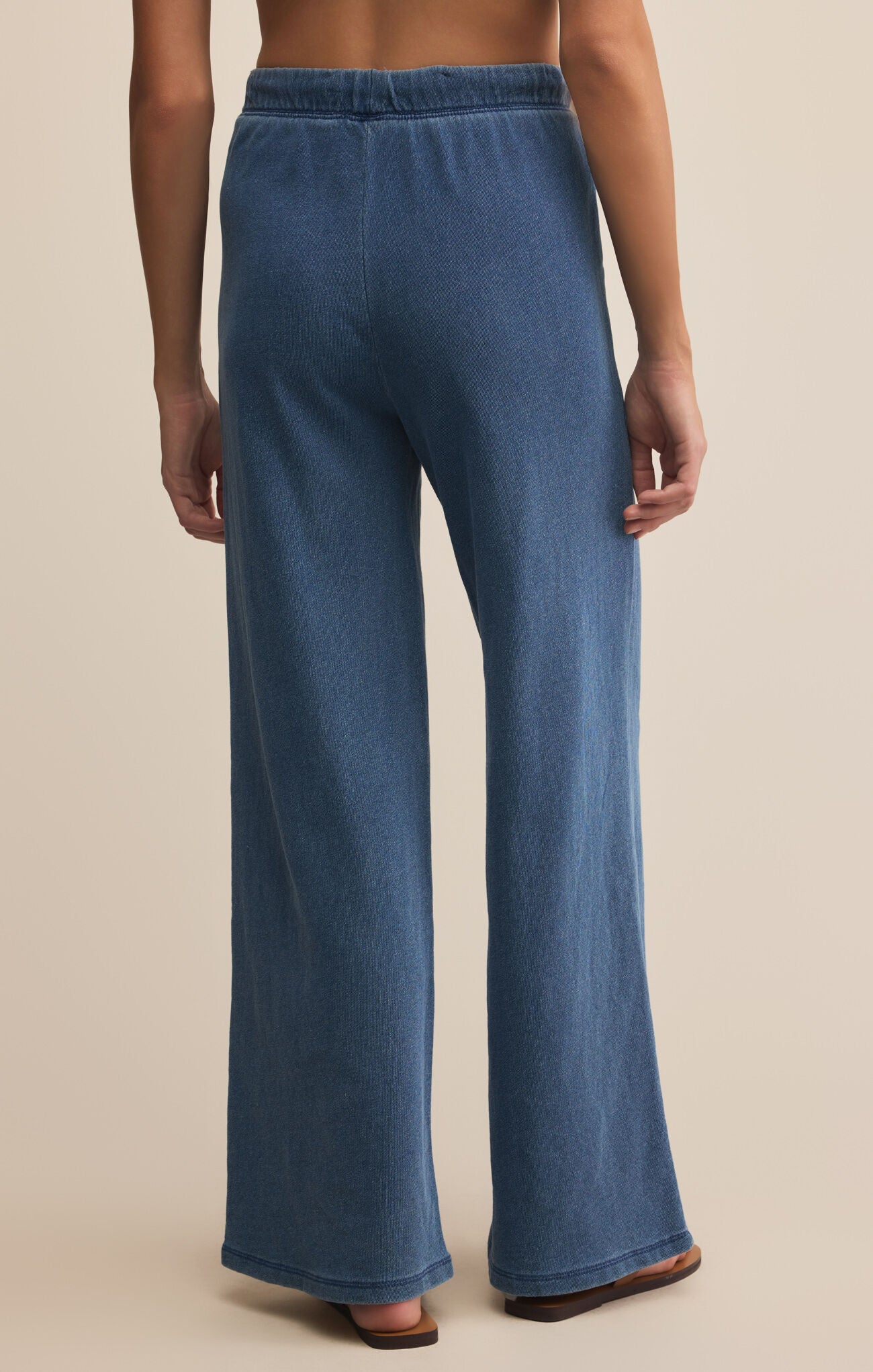 Z SUPPLY HUNTER KNIT DENIM PANT VINTAGE INDIGO