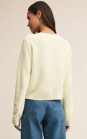 Z SUPPLY MEDINA COZY CARDIGAN MELLOW YELLOW
