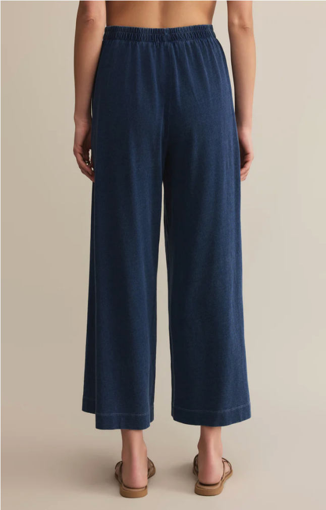 Z SUPPLY SCOUT JERSEY DENIM PANT IN INDIGO