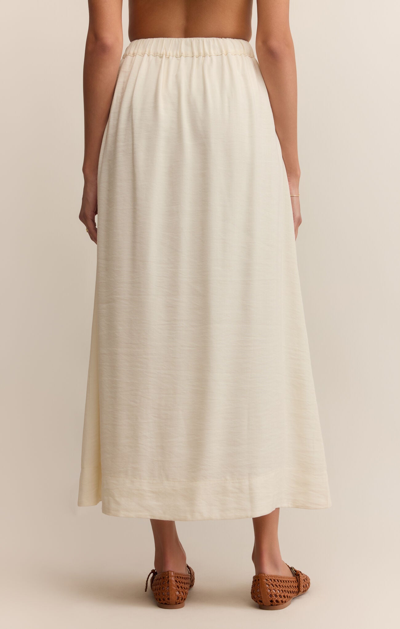 Z SUPPLY SERENDIPITY MAXI SKIRT IN SEA SALT