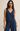Z SUPPLY SOLACE V-NECK JERSEY DENIM TANK IN INDIGO