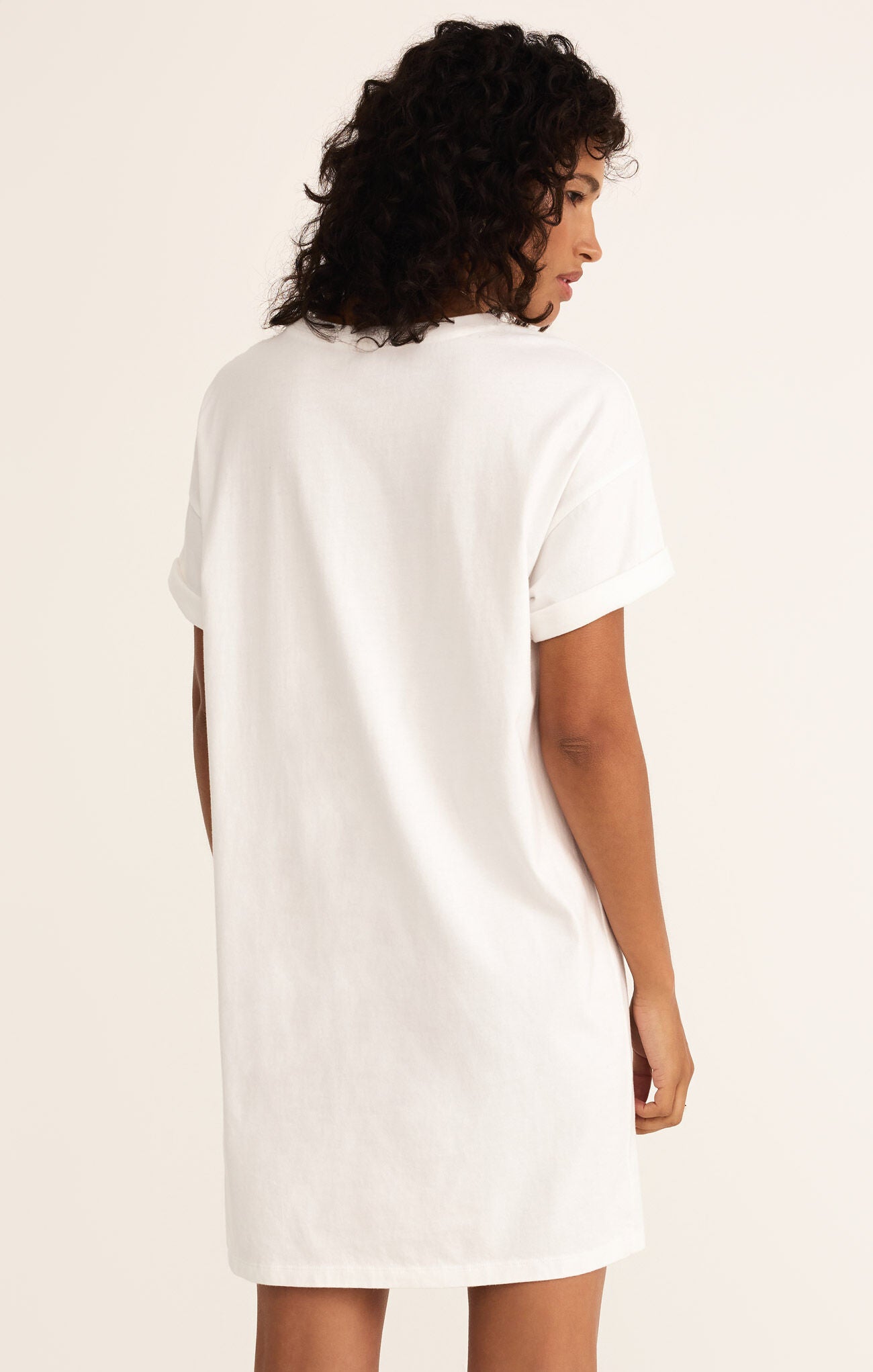 Z SUPPLY SWAY MINI DRESS IN WHITE