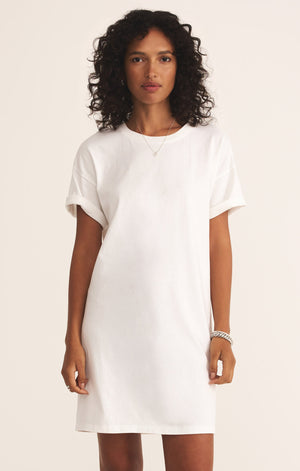 Z SUPPLY SWAY MINI DRESS IN WHITE