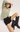 Z SUPPLY TIA SUEDE SHORT IN BLACK