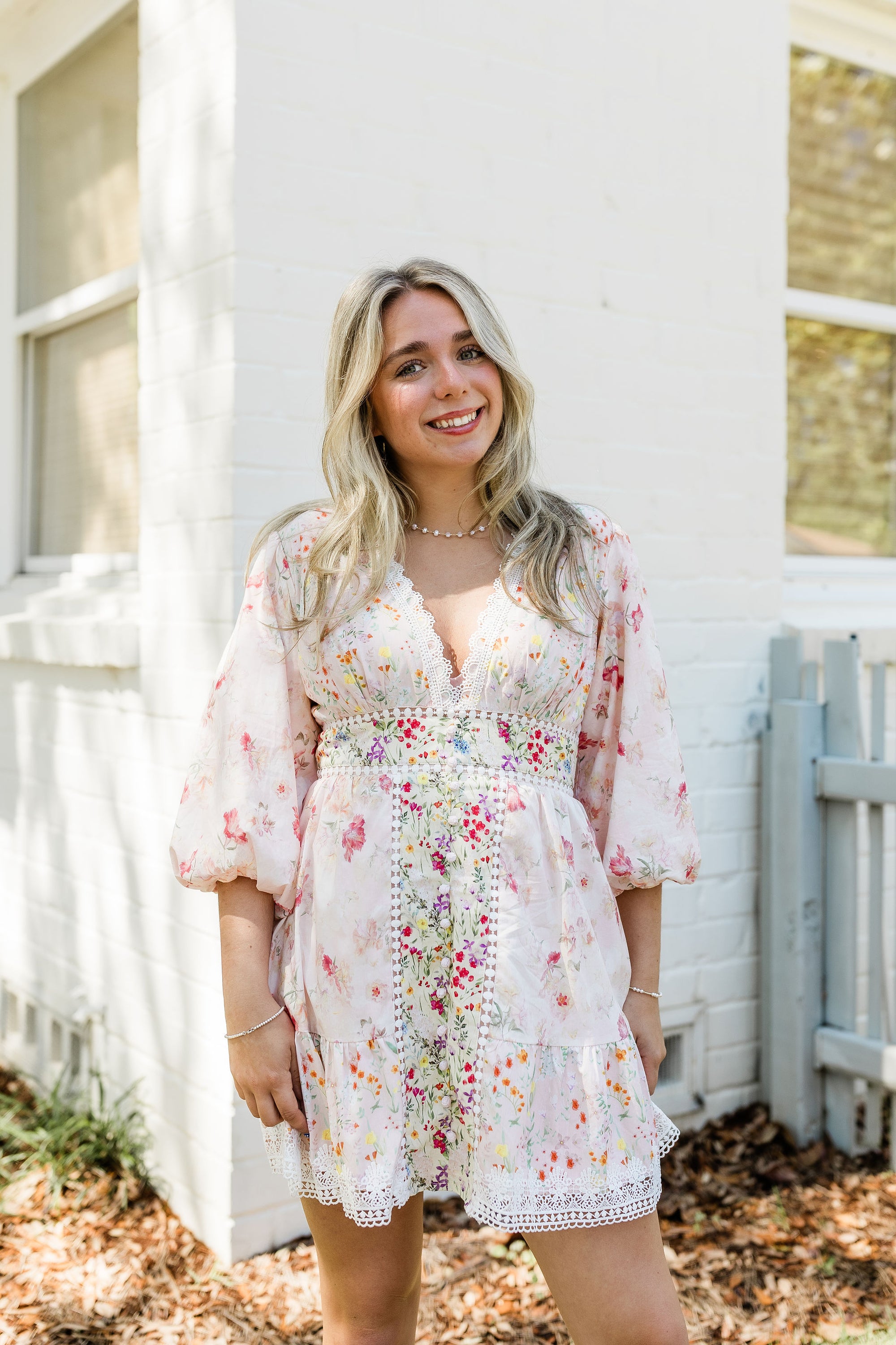 MARIBELLA FORAL DRESS