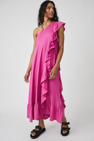 FREE PEOPLE ELISA MAXI DRESS IN DAHLIA MAUVE