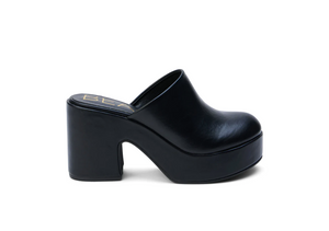 MATISSE JAYDE PLATFORM MULE IN BLACK