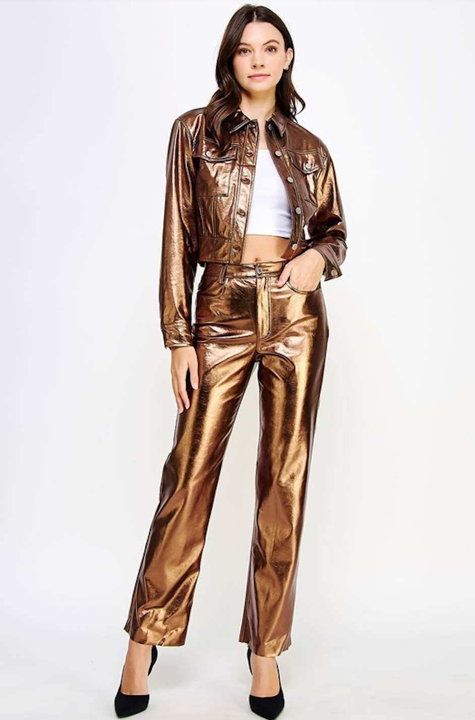 BETH PANTS IN BRONZE