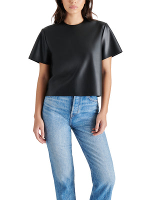 STEVE MADDEN EZRA TOP IN BLACK