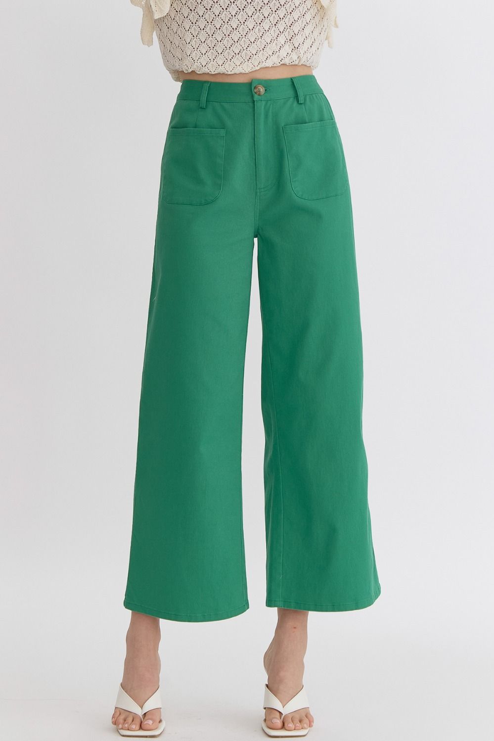 SAVY PANTS IN GREEN