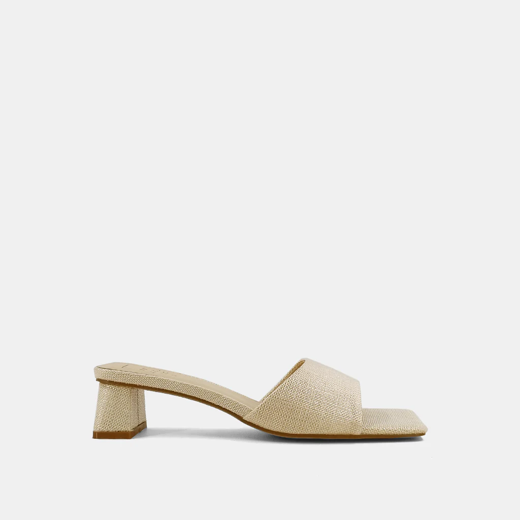 SHUSHOP FORTUNE IN NUDE WOVEN
