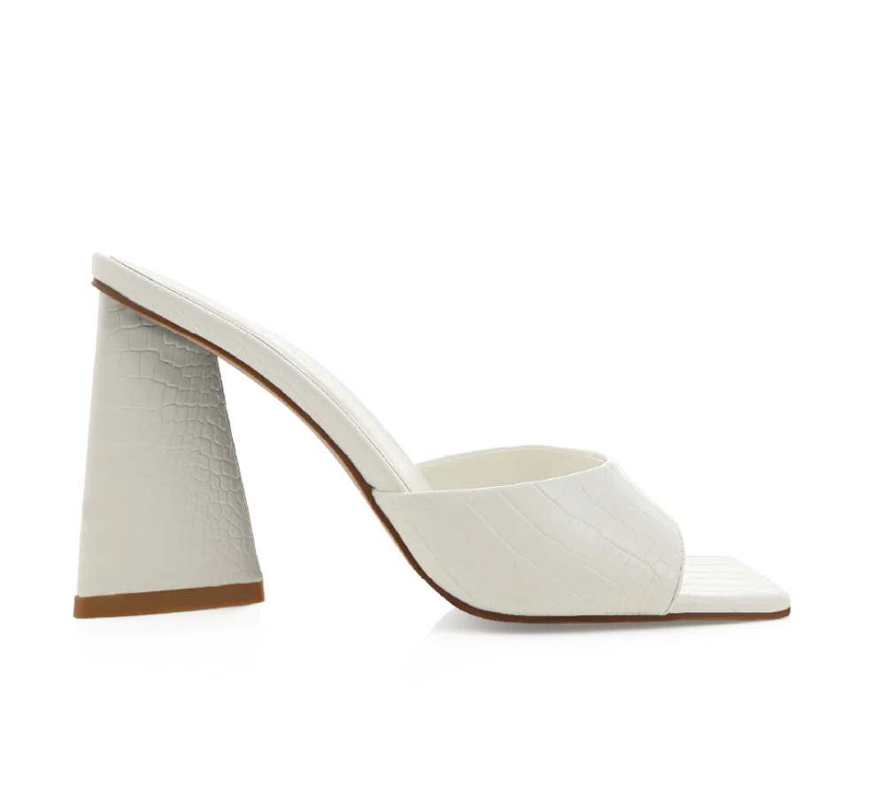 Billini 2025 white heels