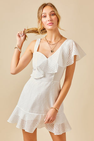 SILVA LITTLE WHITE DRESS