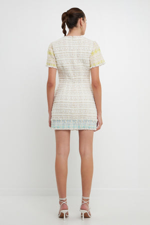 MARGOT TWEED DRESS