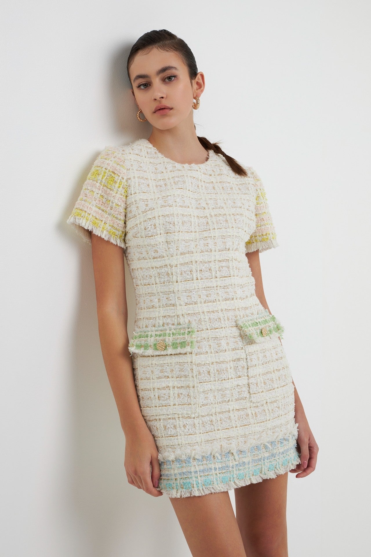 MARGOT TWEED DRESS