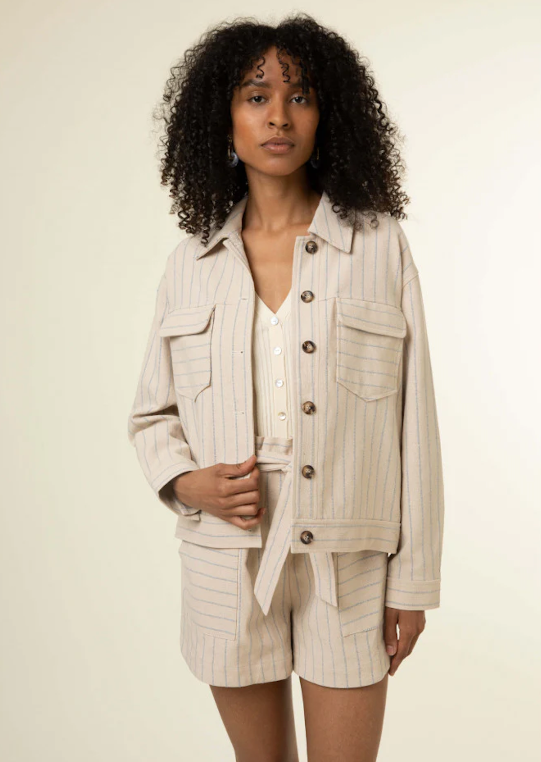 CANELLE JACKET IN CREME