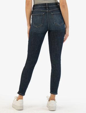 KUT FROM THE KLOTH CONNIE HIGH RISE ANKLE SKINNY IN HERO