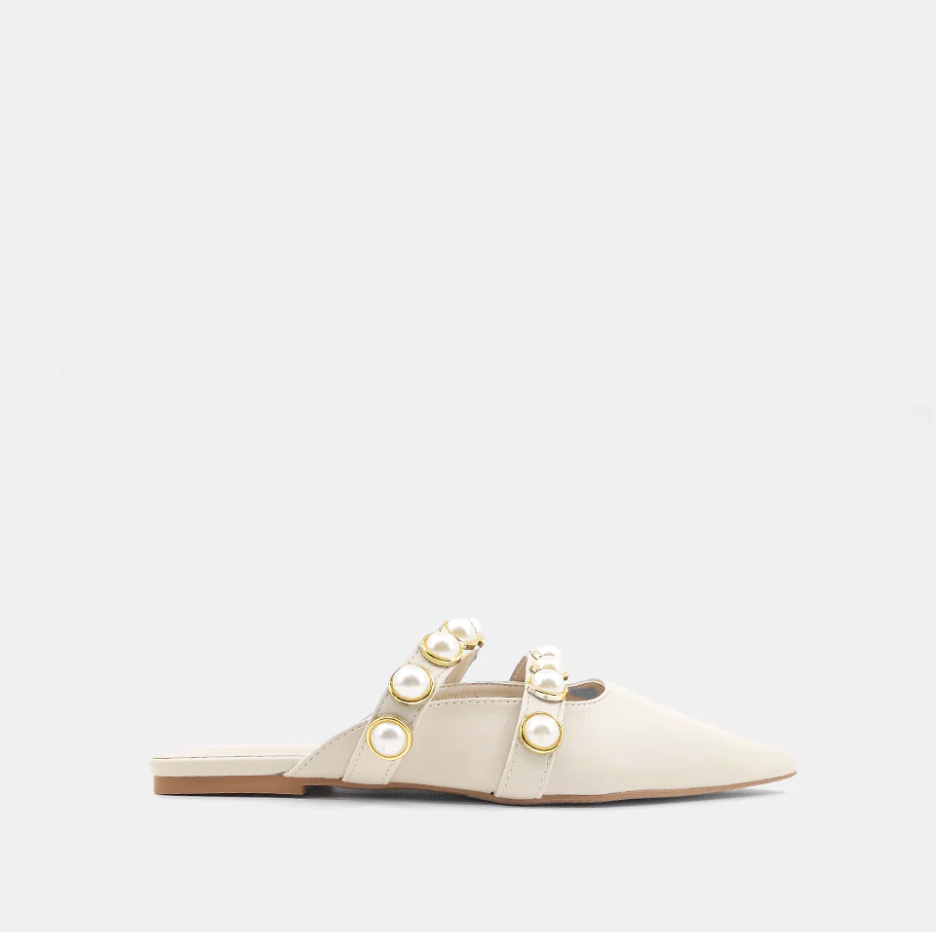 SHUSHOP AURA MULE IN BONE