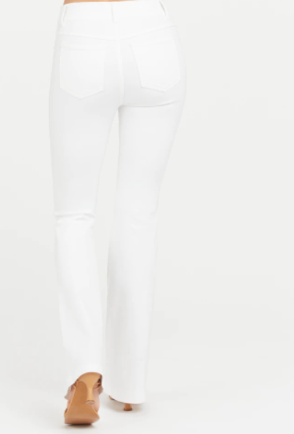 SPANX FLARE JEANS IN WHITE   - Indigeaux Denim Bar & Boutique
