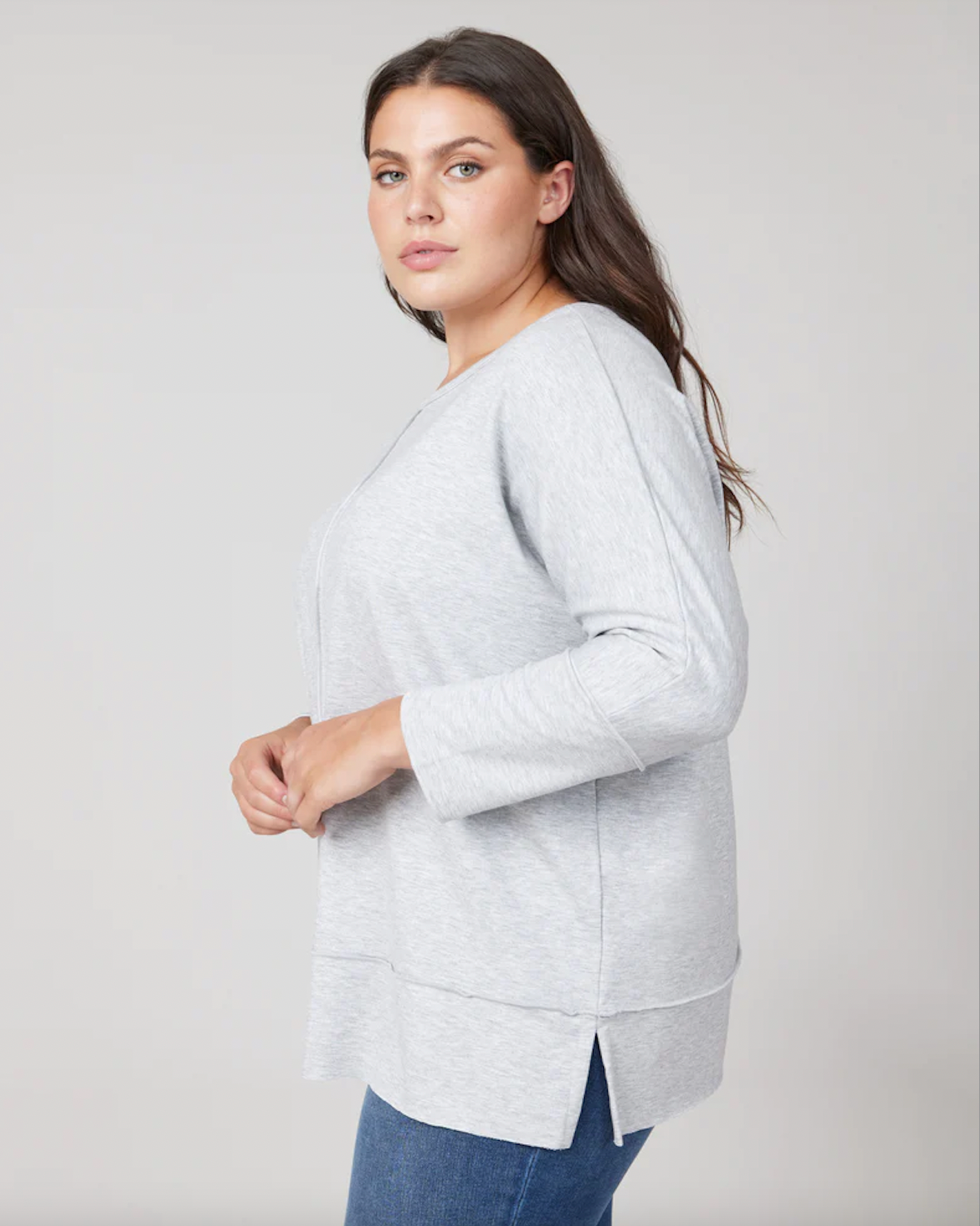 Spanx Perfect Length Dolman Sweatshirt - Black - $68.00 – Hand In
