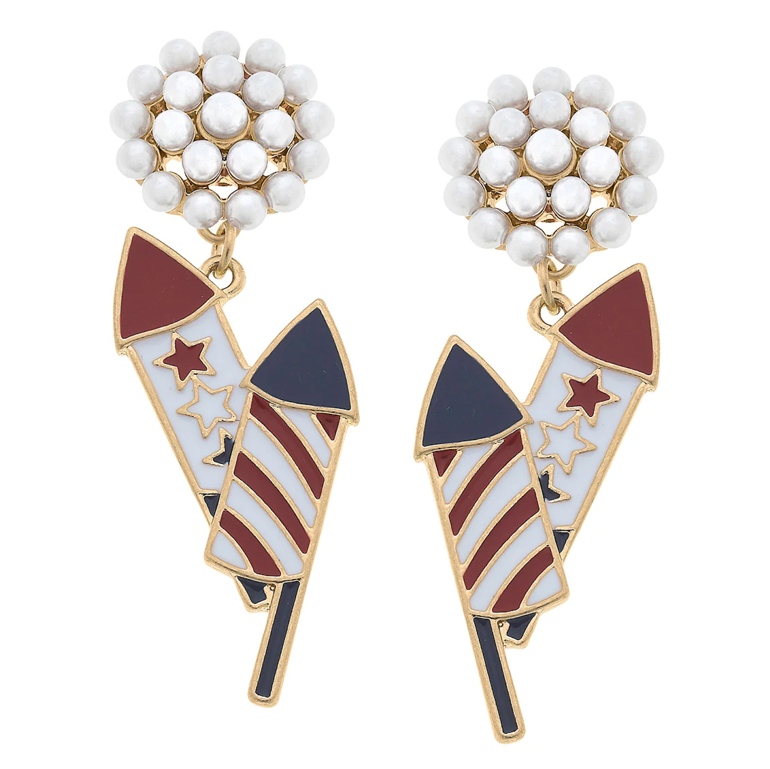 4TH OF JULY FIREWORK EARRINGS